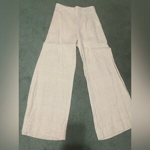 Petal & Pup Cream Linen Pants